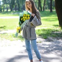 Букет 9 жовтих троянд