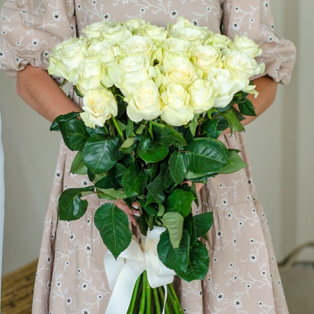 Букет з 25 троянд "Мондіаль"