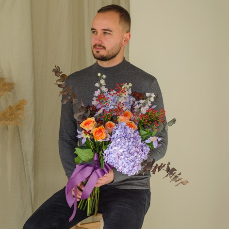 Букет "Осенняя палитра"