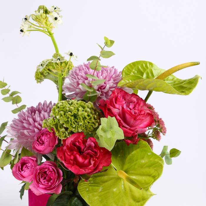 Квіти в коробці "Осіння пора"