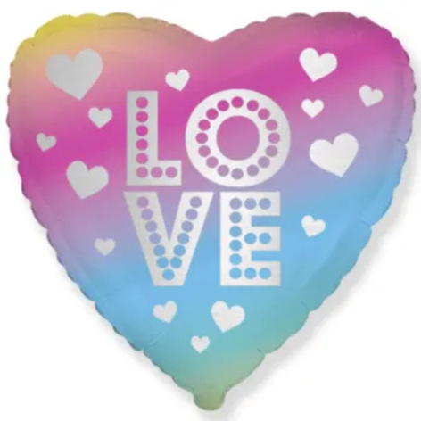 Фольгована повітряна куля "LOVE"
