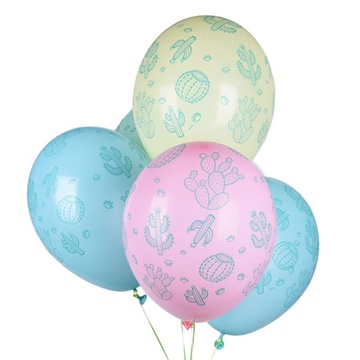 Охапка воздушных шаров Кактус
