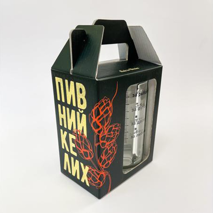 Пивной бокал Papadesign "За рыбалку, футбол, друзей, любовь"