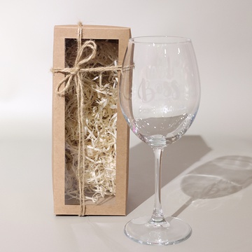 Бокал для вина "Lady Boss пора розслабитися"