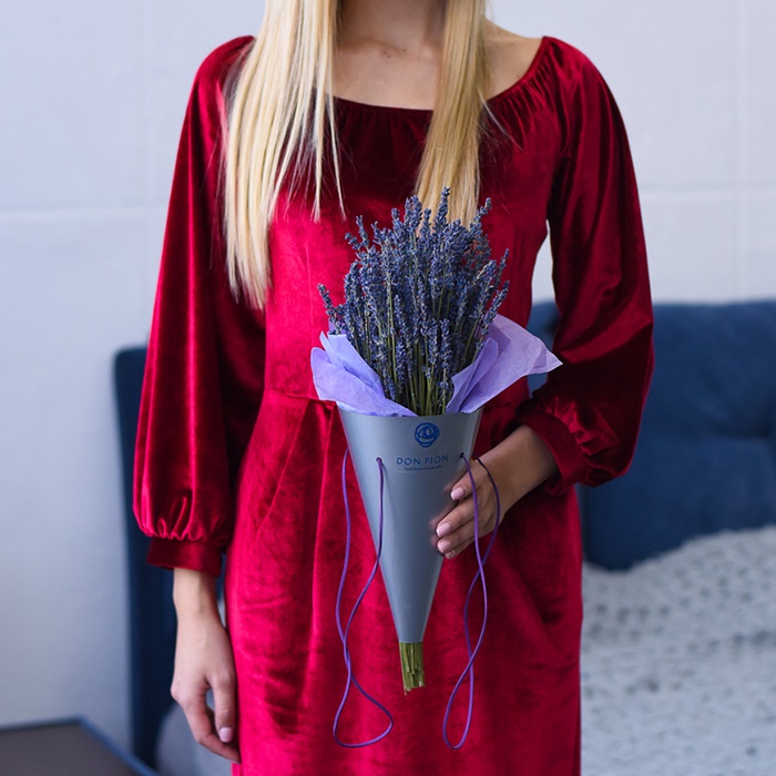 Букет "Лавандовий комплімент"