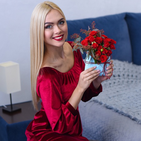 Роза Мирабель, 40 см