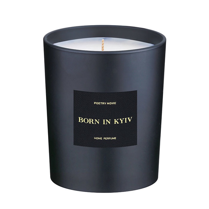 Парфюмированная свеча Poetry Home BORN IN KYIV