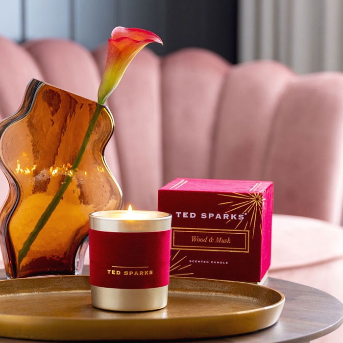 Свеча "Дерево & Мускус" - Ted Sparks