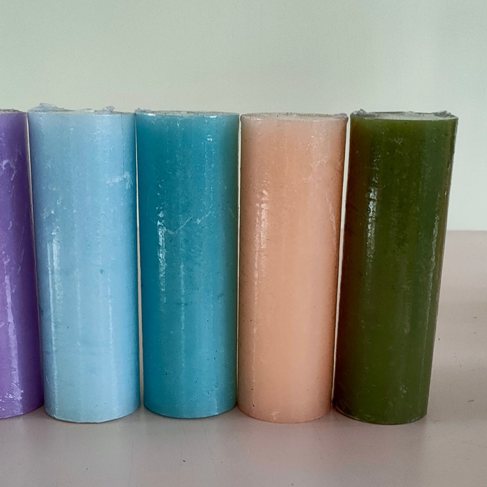 Свічка циліндр Pragnis в асортименті, 20 см