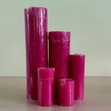 Набор свечей цилиндр фуксия Pragnis