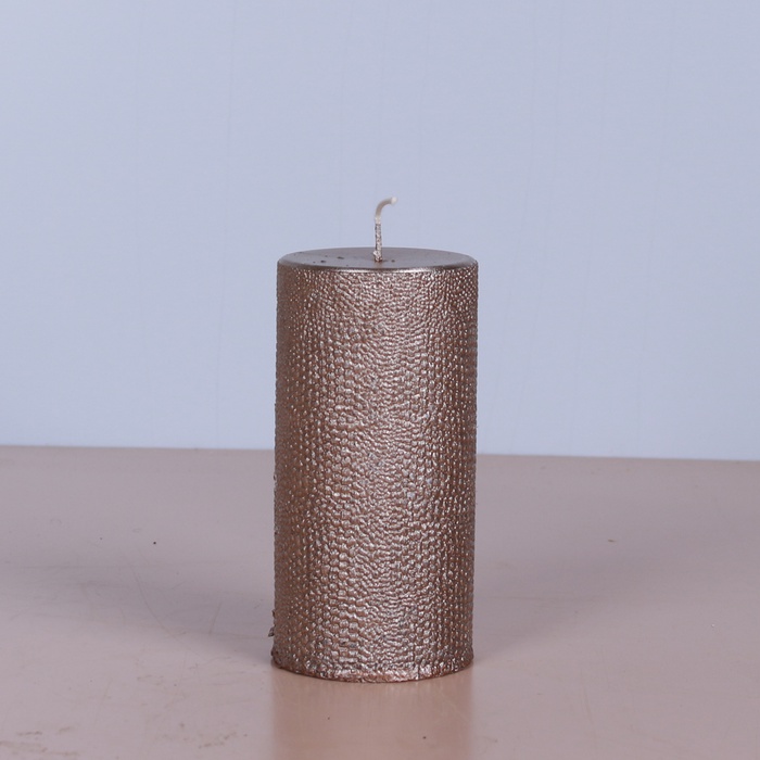 Свічка циліндр рептилія беж, M