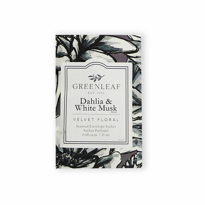 Саше "Далия & Белый Мускус" мини - Greenleaf
