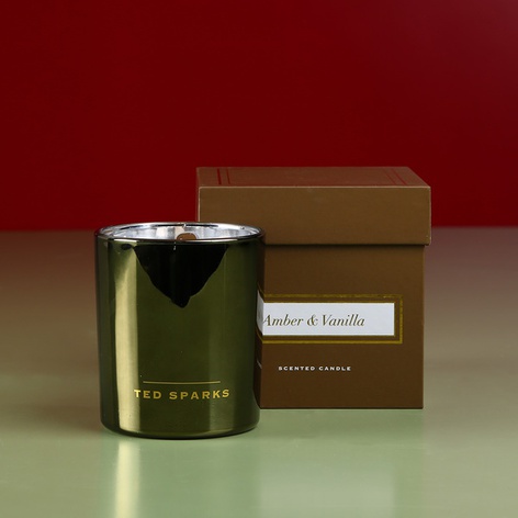 Арома свеча Ted Sparks "Amber&Vanilla"