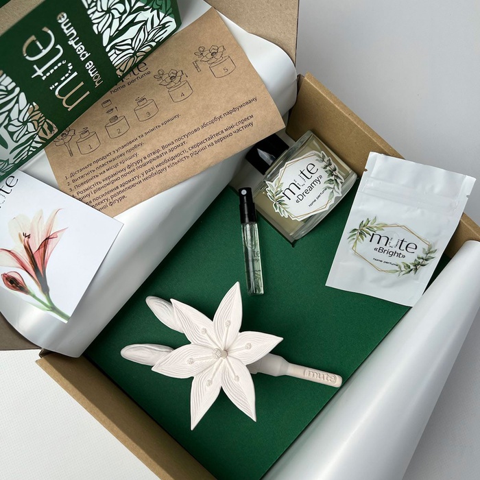 Керамічний аромадифузор MUTE Лілія Bright, 120 мл