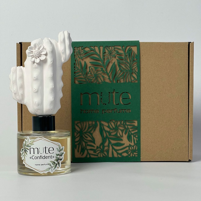 Керамический аромадиффузор MUTE Кактус Confident, 120 мл
