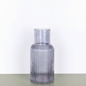 Ваза стеклянная Bottle grey