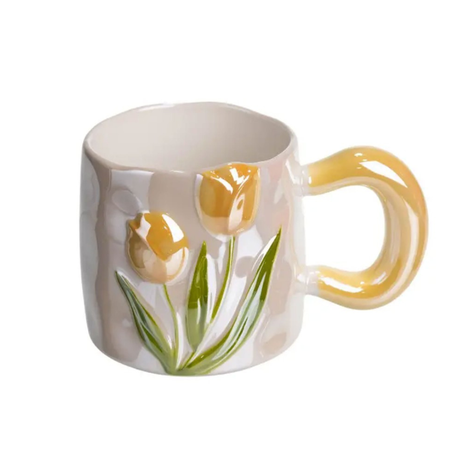 Чашка Ніжний тюльпан, помаранчевий