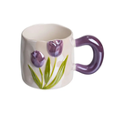 Чашка Ніжний тюльпан, фіолетовий