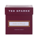 Свеча "Амбра & Дерево" - Ted Sparks