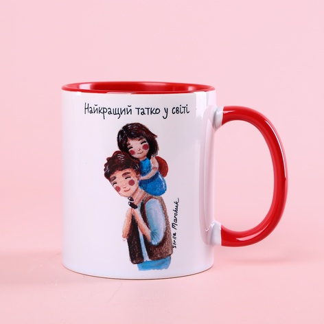 Керамічна чашка "Найкращий тато у світі"