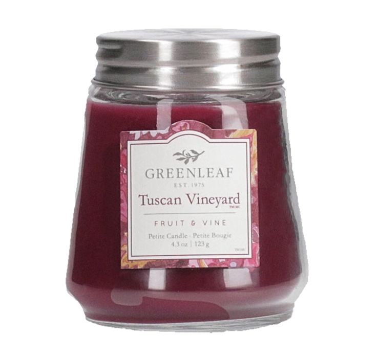 Свеча "Виноград Тосканы" - Greenleaf, S