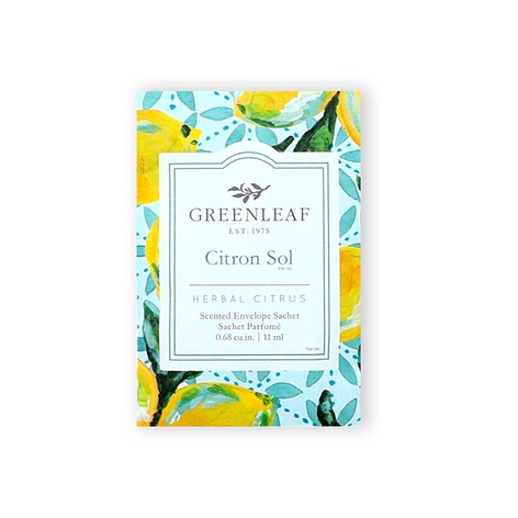 Саше "Цитрусове Сонечко" міні - Greenleaf