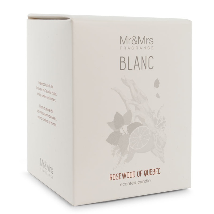 Ароматическая свеча Mr&Mrs Fragrance "ROSEWOOD of QUEBEC"