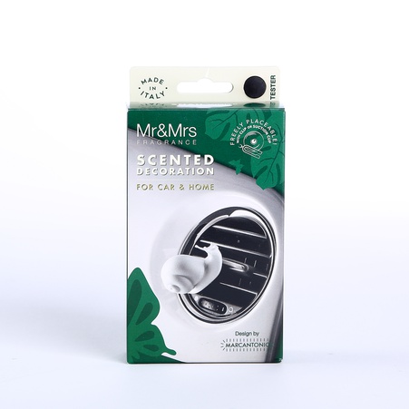 Ароматизатор в машину та для дому Mr&Mrs FOREST SNAIL Vanilla & Patchouly - White/Black