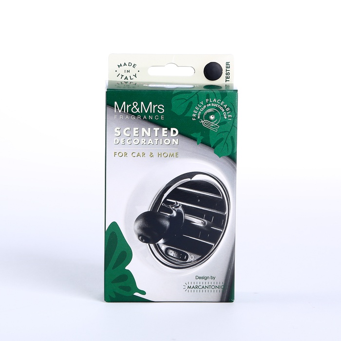 Ароматизатор в машину та для дому Mr&Mrs FOREST SNAIL Vanilla & Patchouly - White/Black