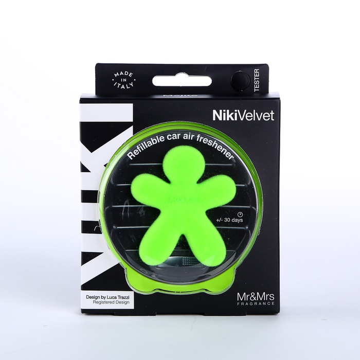 Ароматизатор в машину чоловічок Mr&Mrs NIKI VELVET Mojito - Green