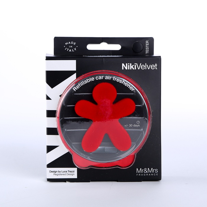 Ароматизатор в машину чоловічок Mr&Mrs NIKI VELVET Bloody Mary - Red