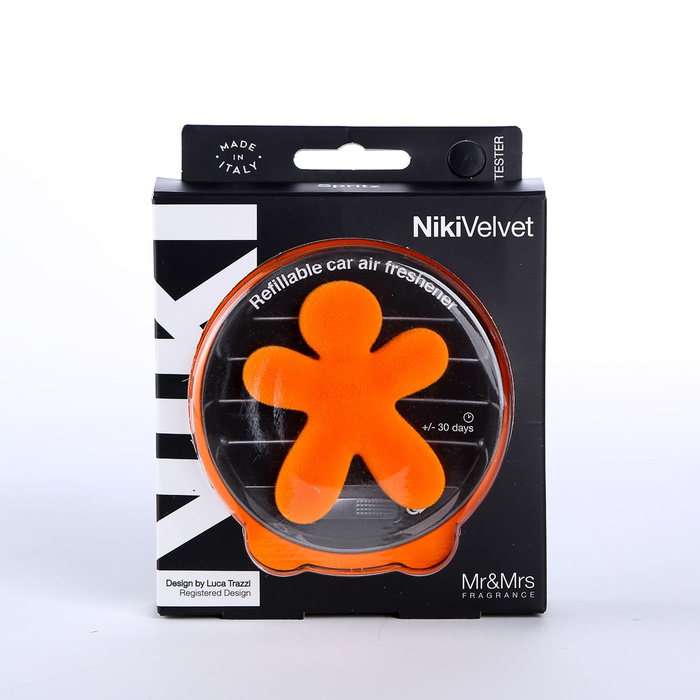 Ароматизатор в машину чоловічок Mr&Mrs NIKI VELVET Spritz - Orange