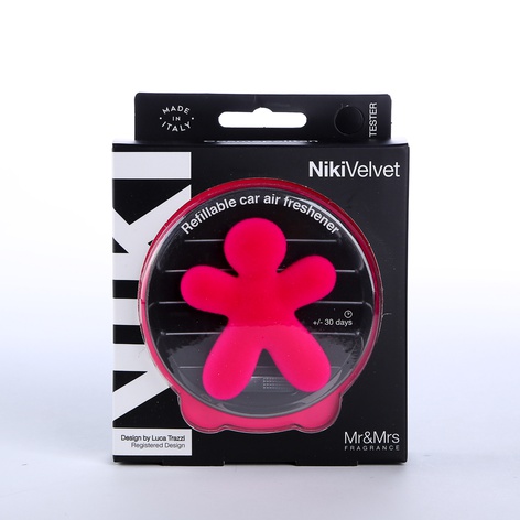 Ароматизатор в машину чоловічок Mr&Mrs NIKI VELVET Cosmopolitan - Fuxia