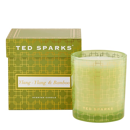 Ароматическая свеча Ted Sparks Иланг-Иланг & Бамбук
