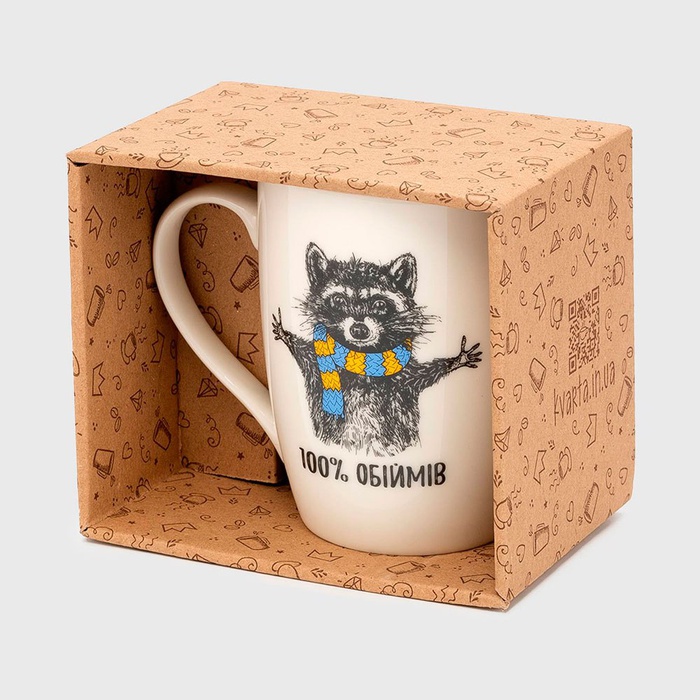 Чашка "С енотом"