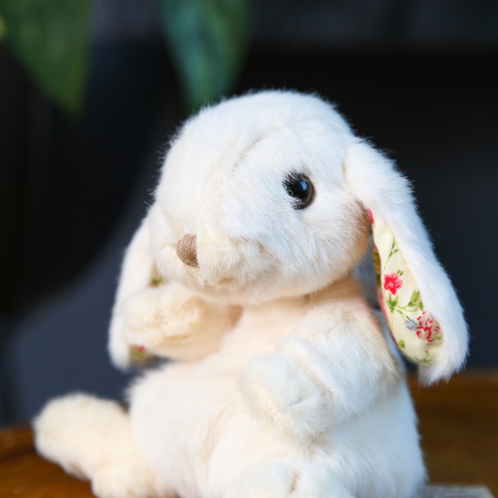 Мягкая игрушка заяц Kanini Flora