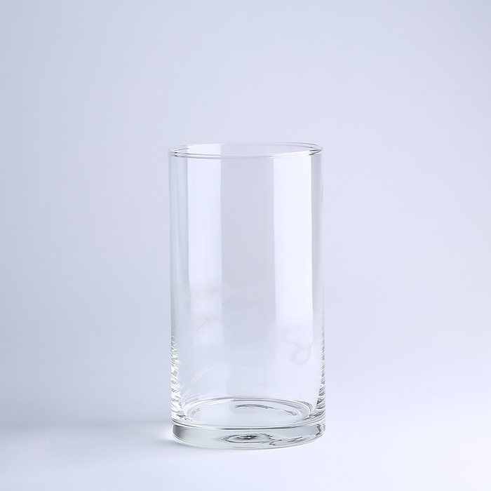 Ваза скляна, циліндр, M