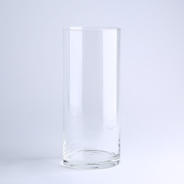 Ваза скляна, циліндр, L