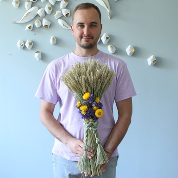 Букет из натуральных сухоцветов