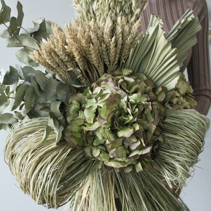 Букет из сухоцветов "Трогательная Красота"