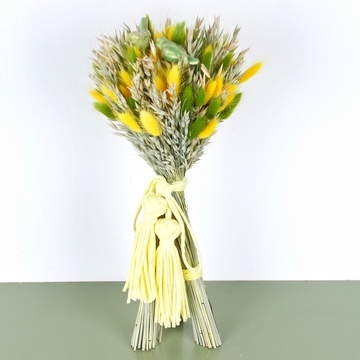 Великодній дідух жовто-зелений з канарками