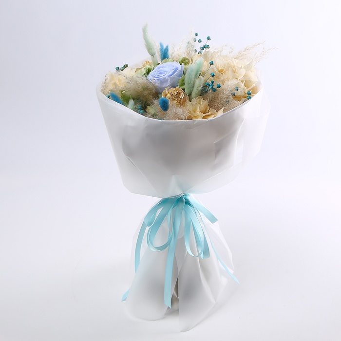 Букет из сухоцветов "Небо над полем"