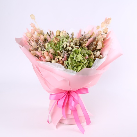 Букет із сухоцвітів "Барвистий"