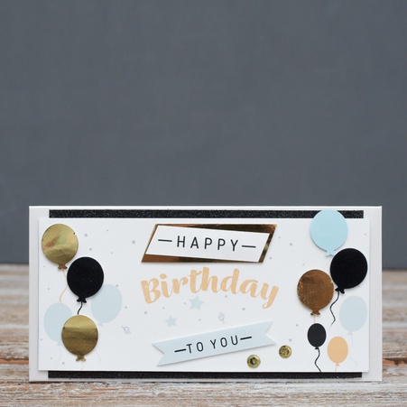 Конверт для грошей "Happy Birthday"