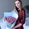 Букет 35 роз Найтингейл