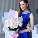 Букет 21 роза Sweet Avalanch