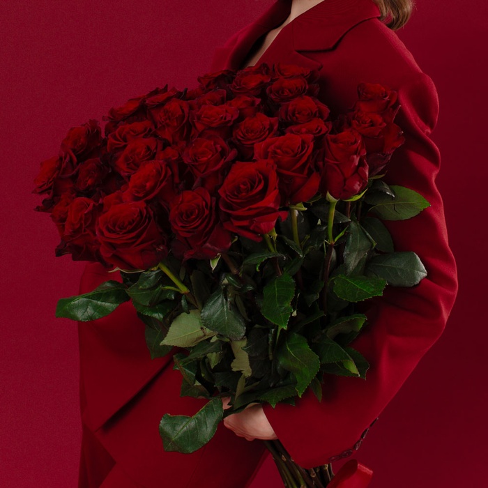 Букет 25 троянд Експлорер