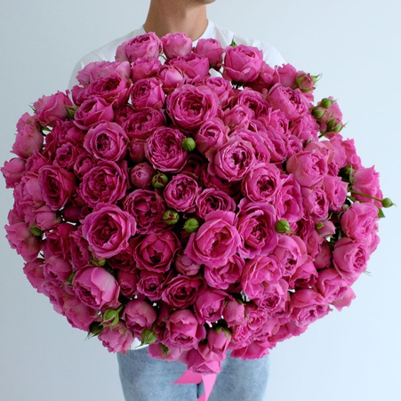Букет з 51 кущових троянд Місті Бабблз