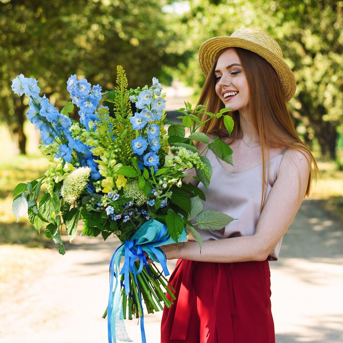 Дельфініум блакитний