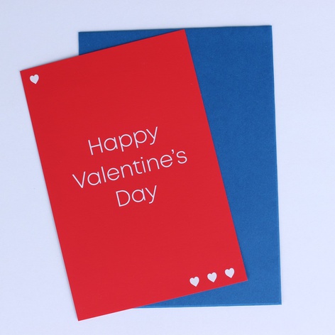 Открытка "Happy Valentine's Day"
